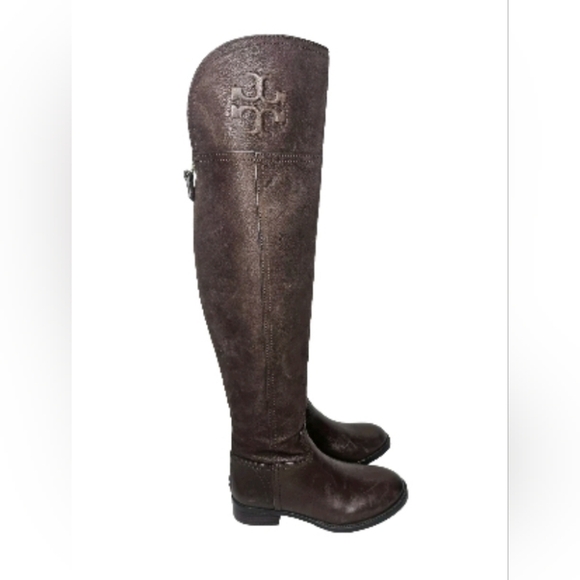 Tory Burch Over The Knee Simone Riding Boots SZ 5 - Picture 1 of 8